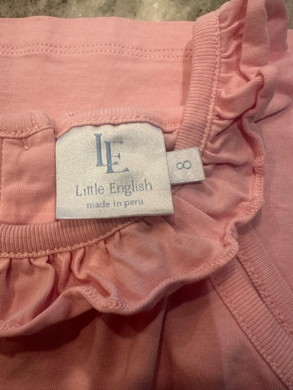 Little English Red Ruffled Tank - Picture 4 of 4